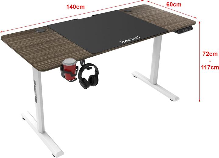Produktbild Pro-Tec Hayward (140 x 60 x 117 cm)