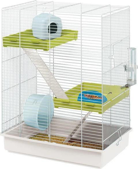 Ferplast Hamster Tris - Käfig für Hamster - 46x29x58 cm