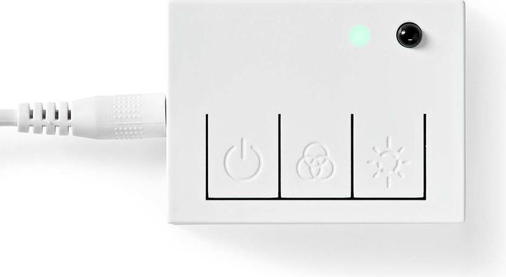 Actual product image Nedis SmartLife Decorative LED | Wall bar | Wi-Fi | RGBIC / Warm white | Android™ / IOS (Warm white, 14.40 cm, Indoor)