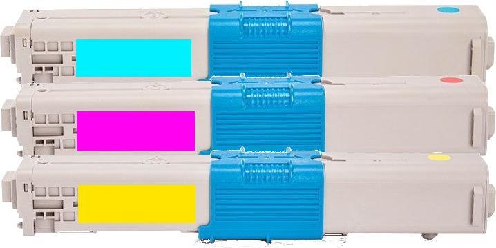 Produktbild Hermex Kompatibler Toner für OKI C321dn (M, Y, C)