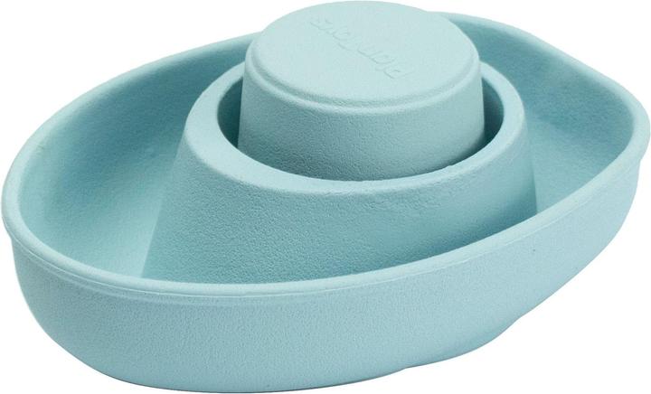 Image du produit Plantoys Bateau cabriolet bleu pastell en caoutchouc