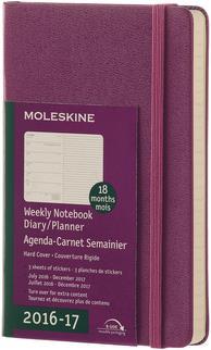 Moleskine Weekly note calendar 18M (A6, English)