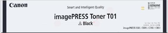 Image du produit Canon Toner noir T01 ImagePress C750 56'000 p. (CF)