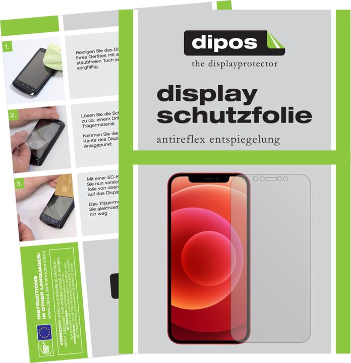 Produktbild Dipos Displayschutzfolie Antireflex (6 Stück, Apple iPhone 12 Pro)