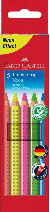 Actual product image Faber-Castell jumbo grip (Multicoloured, 5 x)