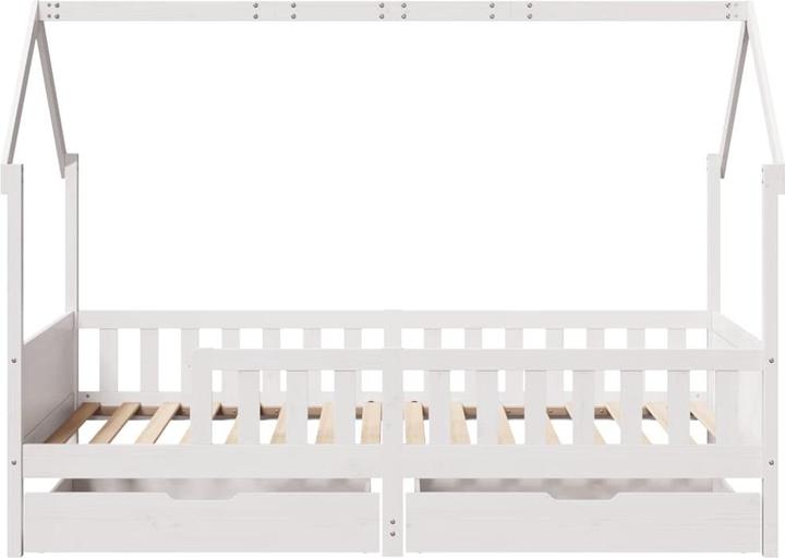 Actual product image VidaXL Cot with drawers (90 x 190 cm)
