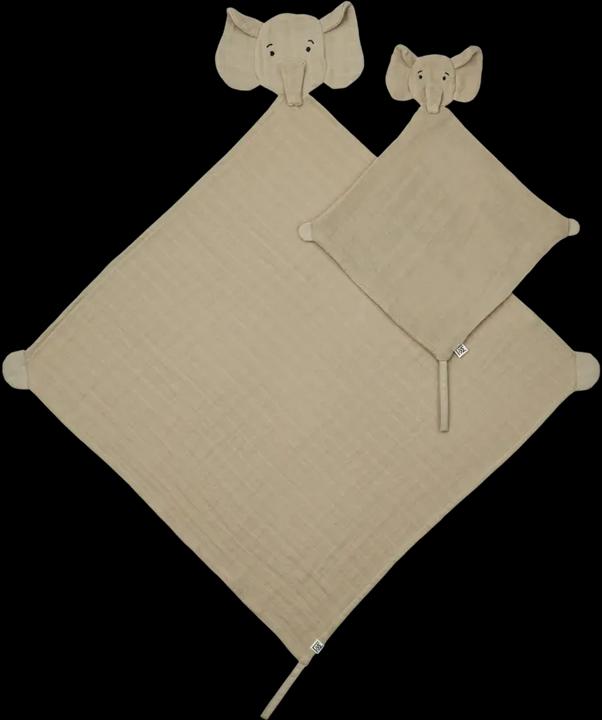 Actual product image Liewood Elephant cuddle cloth set Alya Mist