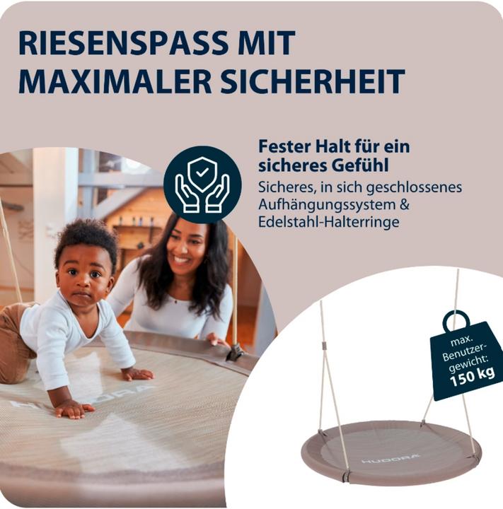Productafbeelding Hudora Nest Swing Lounge 110 cm, Zand