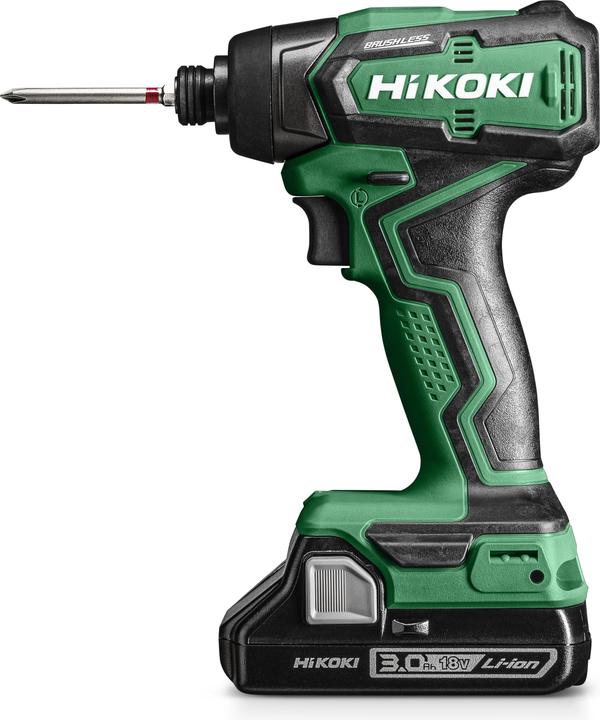 Produktbild Hikoki IMPACT DRIVER 18V-WH18DD WQZ 140Nm 2x3.0Ah HITSYSTEM (Akkubetrieb)