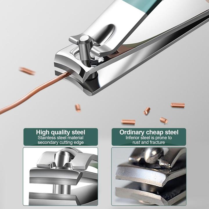 Produktbild König Design 4er Set Nagelknipser Set Nagelschneider Gelnägel Fussnagelknipser Nagelpflege