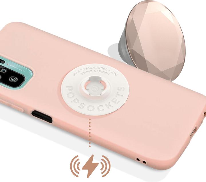 Actual product image PopSockets Metallic Diamond Rose Gold