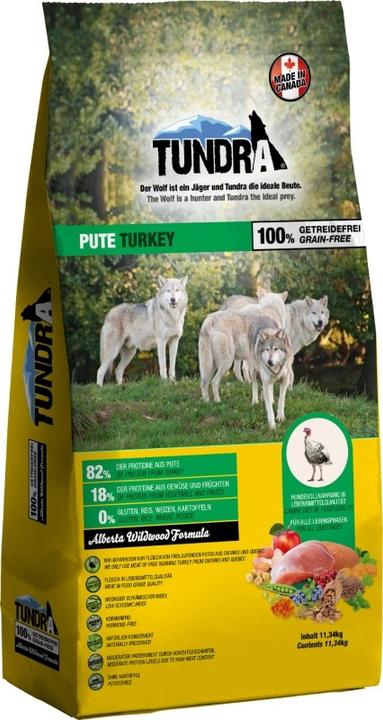 Produktbild Tundra Dog Pute & Huhn (Adult, 1 Stk., 11340 g)