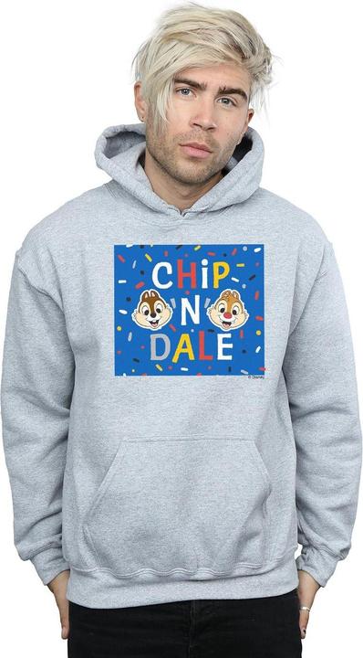 Immagine prodotto Disney Chip N Dale Blue Frame Felpa con Cappuccio Uomo (4XL)