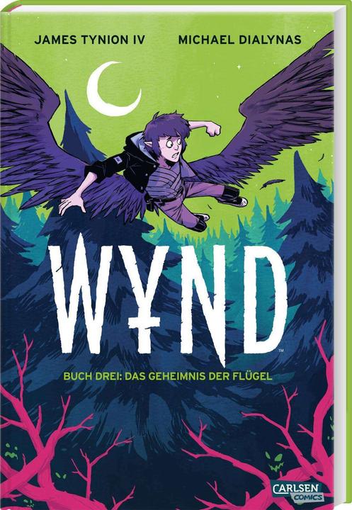 Image du produit WYND 3: Das Geheimnis der Flügel (Allemand, Michael Dialynas, James Tynion IV, 2024)