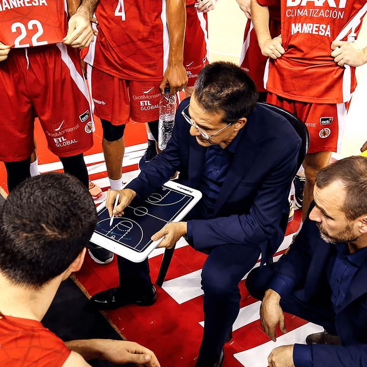 Actual product image Sporti Basketball coaching tablet lcd