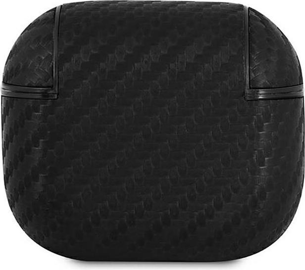 Actual product image BMW BMA3WMPUCA AirPods 3 cover czarny/black PU Carbon M Collection (Headphone sleeve)