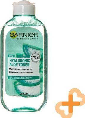 Actual product image Garnier Hyaluronic Aloe Toner Tonic Moisturising Aloe Vera And Hyaluronic Acid 200Ml (Tonic water, 200 ml)