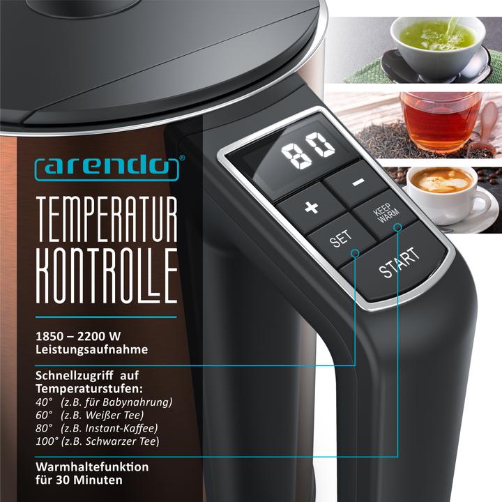 Produktbild Arendo Wasserkocher (1.50 l)