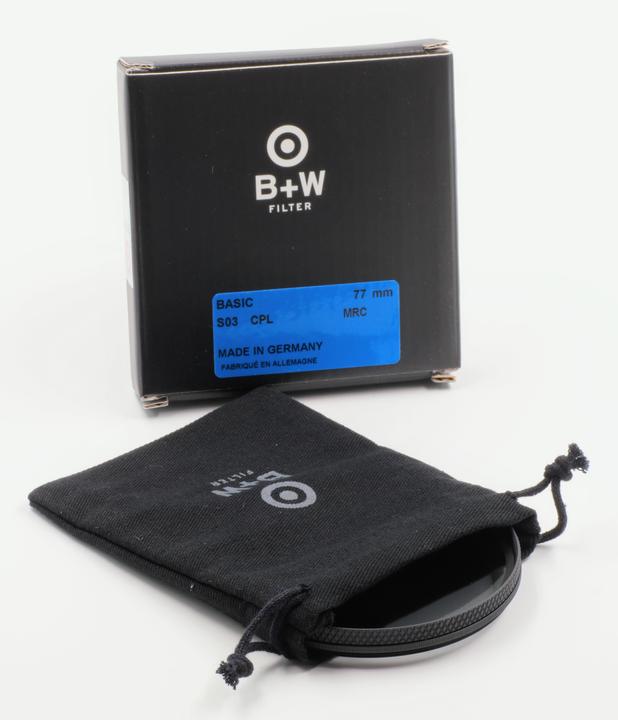 B+W Sacchetto singolo in cotone 30,5 mm - 49 mm (Sacchetto filtro)