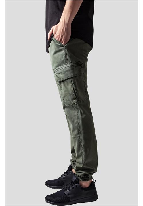 Actual product image Urban Classics Washed Cargo Twill Jogging Pants (34)