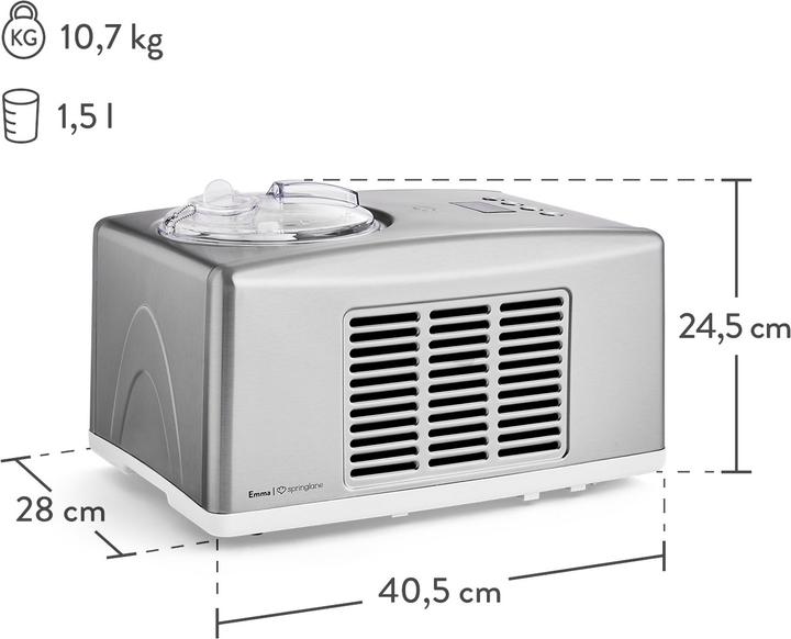 Image du produit Springlane Eismaschine (Prise UE)