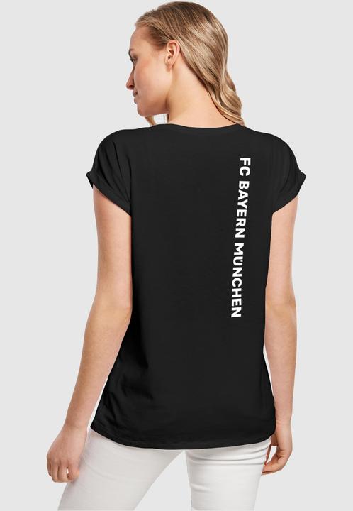 Actual product image FC Bayern München Ladies Mia San Mia Logo Extended Shoulder Tee - 115223 (M)