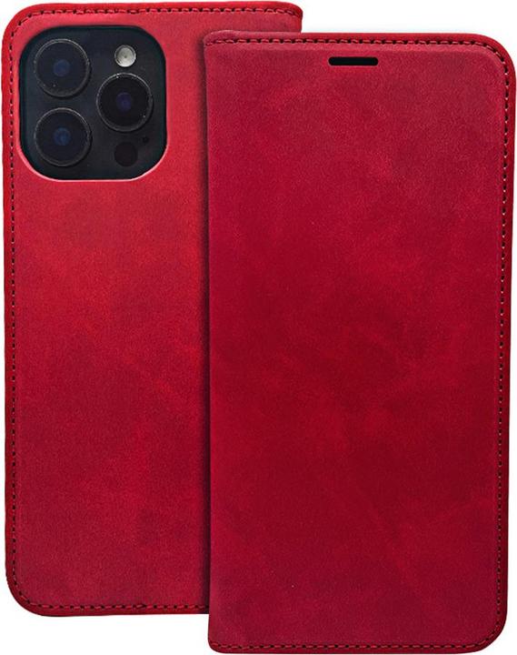 Produktbild OEM Smart Suede Tasche für iPhone 7 / 8 / SE 2020 / SE 2022 rot (Apple iPhone SE (2nd Gen), Apple iPhone SE (3rd Gen), Apple iPhone 7)