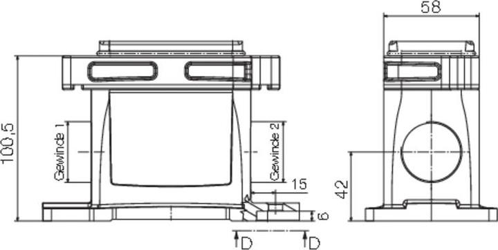 Immagine prodotto Weidmüller Custodia zoccolo HDC IP68 06B SS (Case)