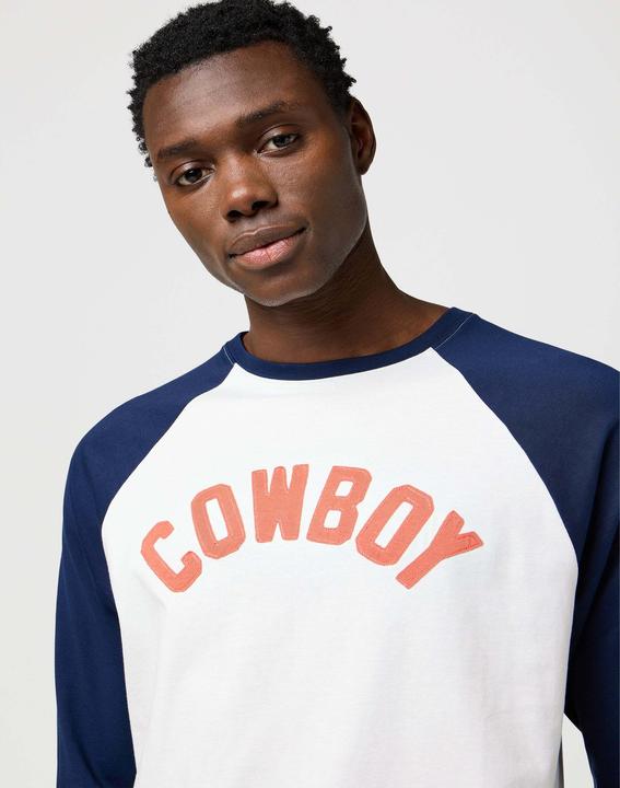 Actual product image Wrangler Langarmshirt Ls Baseball Tee (XL)
