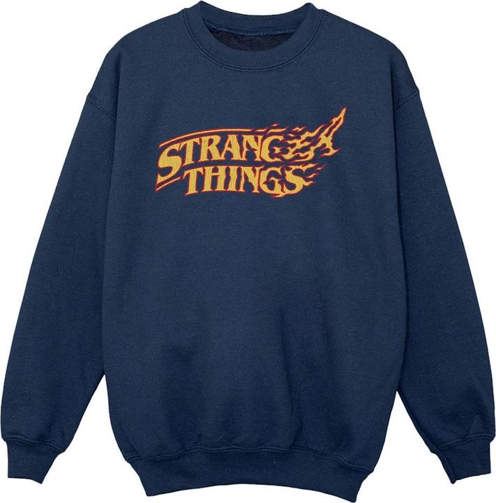 Netflix Stranger Things Logo Breaking Sweatshirt Mädchen