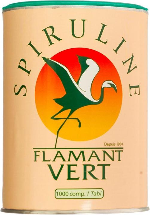 Image du produit Spirulina Flamant Vert (1000 pièce(s), Cachets, 500 g)