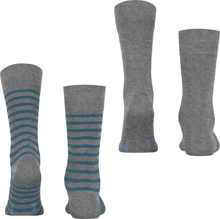 Immagine prodotto Esprit Fine Stripe 2-Pack Herren (Confezione da 2, 39 - 42)
