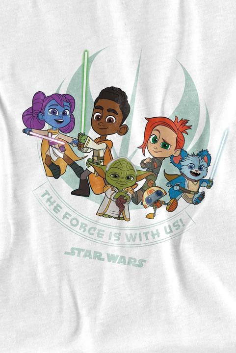 Produktbild Star Wars Young Jedi Adventure The Force Is With Us TShirt (140)