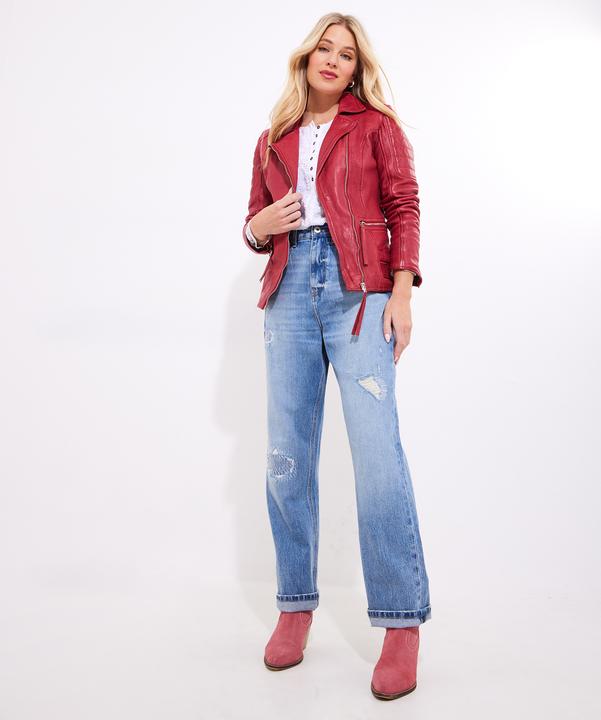 Actual product image Joe Browns Quilted Biker Jacket (40)