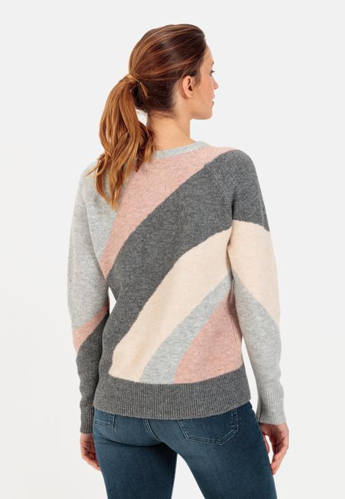 Image du produit Camel Active Pull en maille intarsia avec col rond (XL)