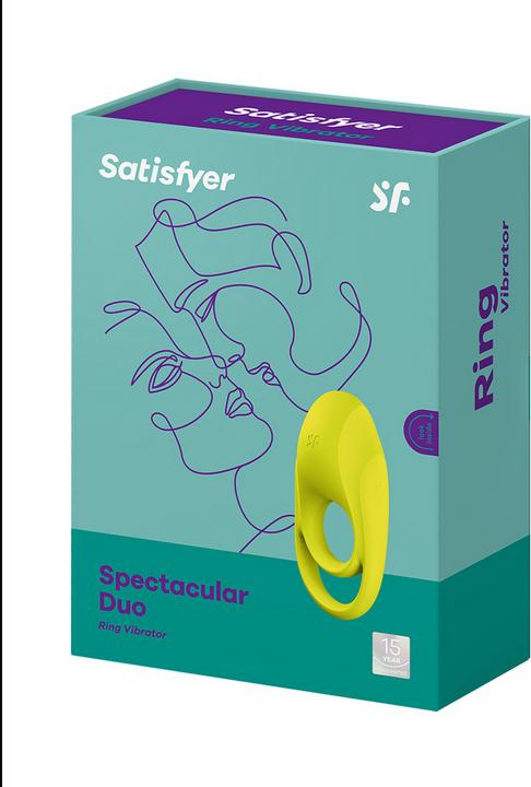 Actual product image Satisfyer Spectacular Duo Penis Ring (5.50 cm)