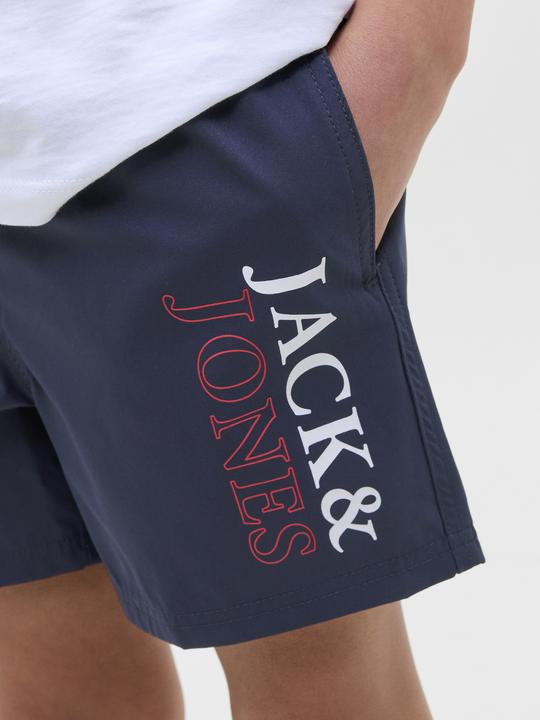Actual product image Jack & Jones Jpstmaui Jjswim Double Logo Akm Sn Jnr (164)