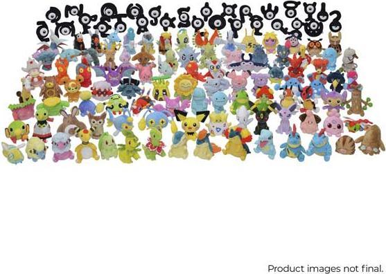 Actual product image Pokémon Delibird Sitting Cuties Plush - 16 cm (16 cm)