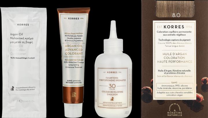 Image du produit Korres Huile d’ Argan Coloration Permanente (8.0 - Blond clair)