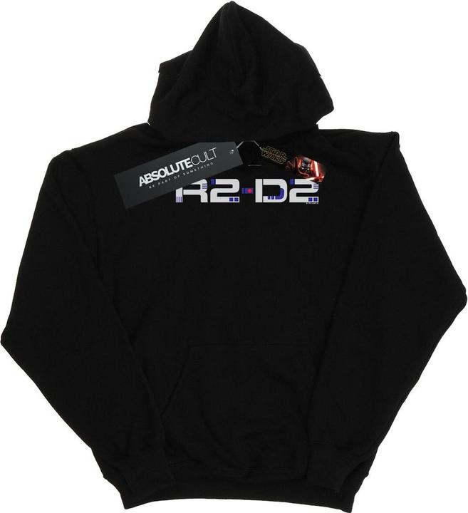 Produktbild Star Wars The Rise Of Skywalker R2D2 Text Logo Kapuzenpullover (4XL)