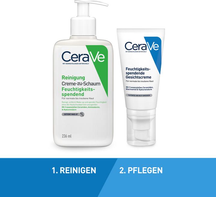 Productafbeelding CeraVe Hydraterende Gezichtscrème (52 ml, 24h crème)