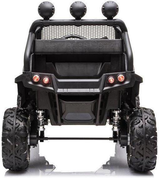 Image du produit Lean Toys SUV électrique pour enfants Mercedes Unimog S, noir laqué