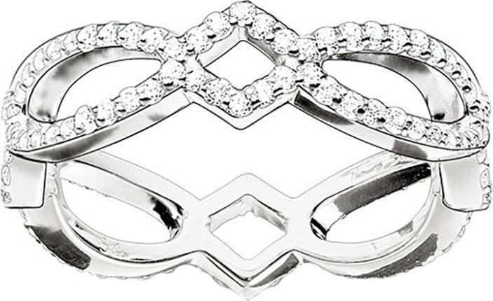 Produktbild Thomas Sabo Eternityring Love Knot Zirkonia TR2085-051-14 (54, 925 Silber)