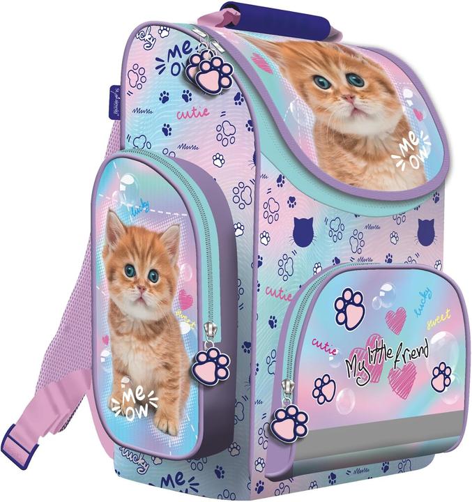 Actual product image Goldkids 16-teiliges Schulranzen-Set Katze Motiv