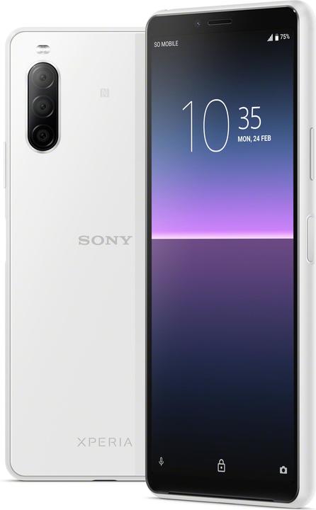 Produktbild Sony Xperia 10 II (128 GB, White, 6", Hybrid Dual SIM, 12 Mpx, 4G)
