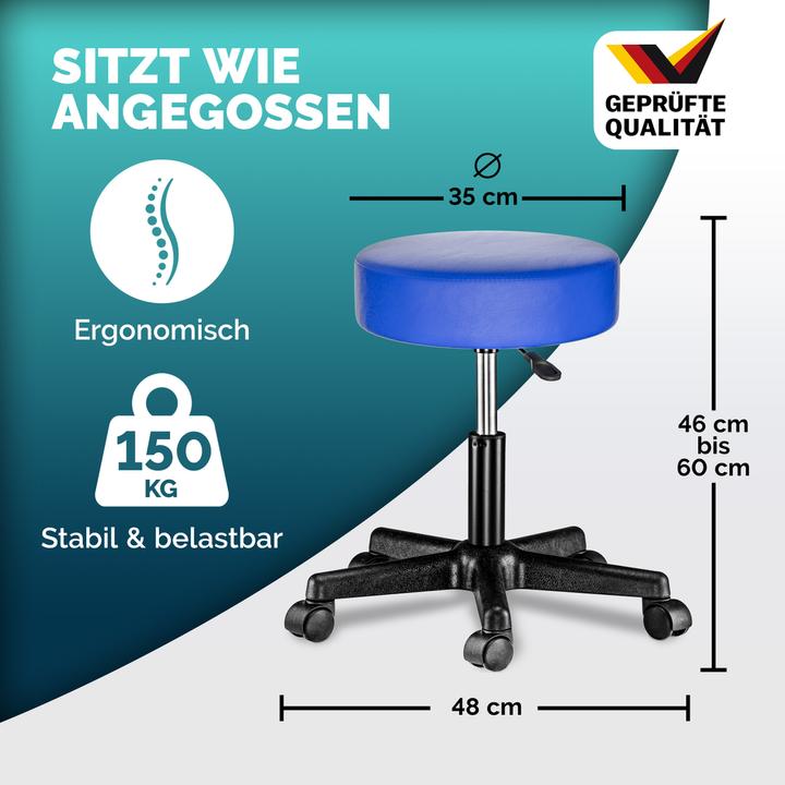 Produktbild Casaria Rollhocker