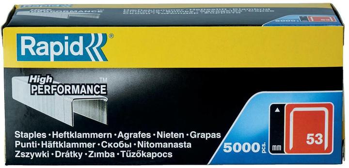 Immagine prodotto Rapid Tipo 53 Pinza per fili sottili da 6 mm (5000 lamelle)