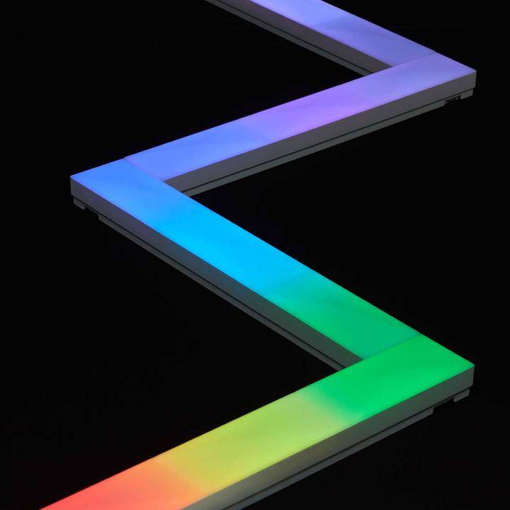 Actual product image Nedis SmartLife Decorative LED | Wall bar | Wi-Fi | RGBIC / Warm white | Android™ / IOS (Warm white, 14.40 cm, Indoor)