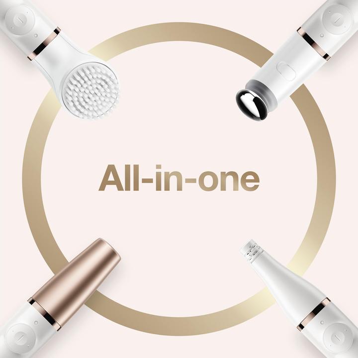 Actual product image Braun FaceSpa Pro SE911 All-in-One Beauty Facial Epilator
