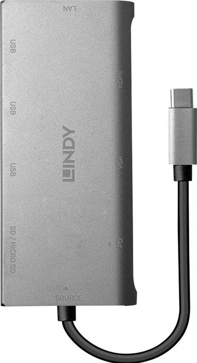 Actual product image Lindy USB 3.1 Type C Multi-Port Converter (USB-C, 4 Ports)